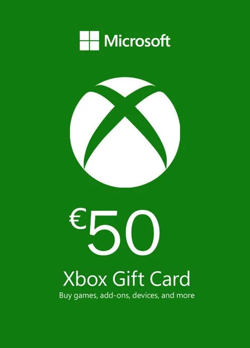 Cartes Cadeaux Xbox (Europe)
