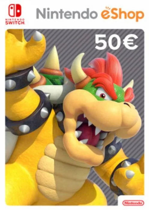 Cartes Cadeaux Nintendo
