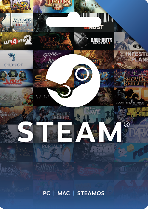 Cartes Cadeaux Steam (Europe)