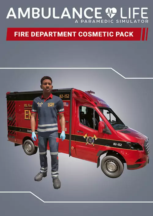 Ambulance Life Fire Department Cosmetic Pack