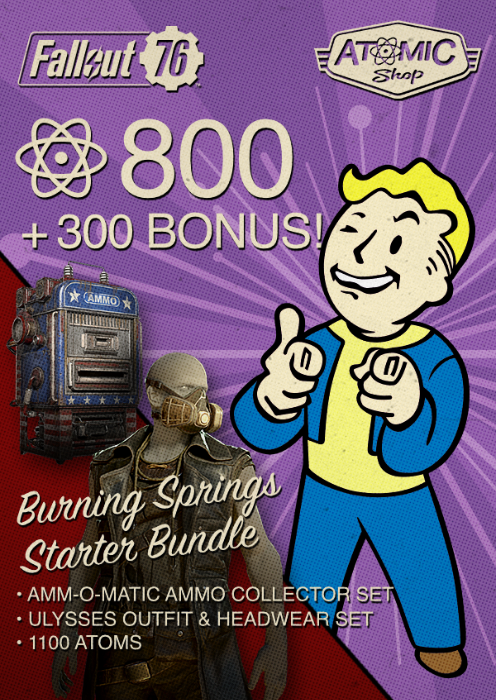 Fallout 76: Burning Springs Starter Bundle