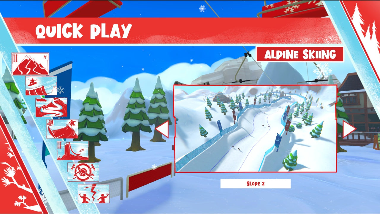 Instant Sports Winter Games Switch