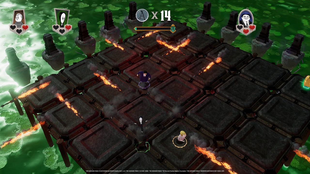 The Addams Family: Mansion Mayhem Switch
