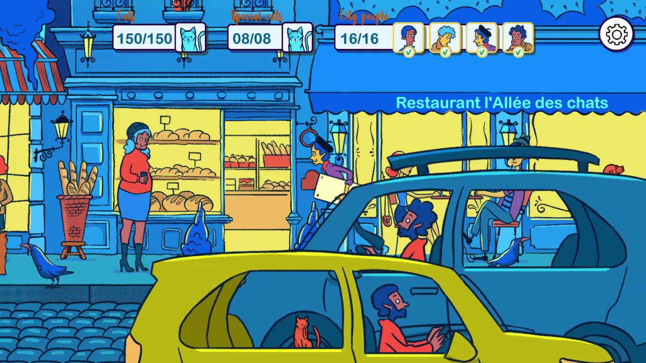 Hidden Cats in Paris Switch