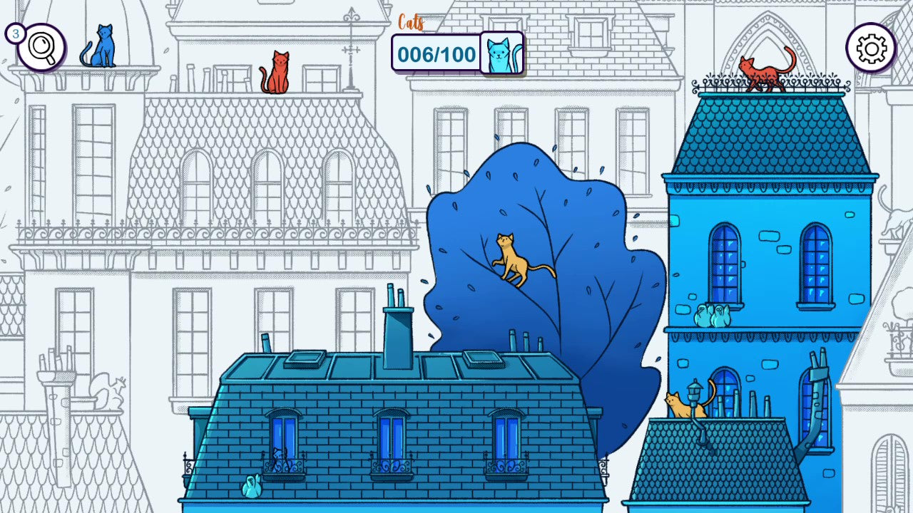 Hidden Cats in Paris Switch