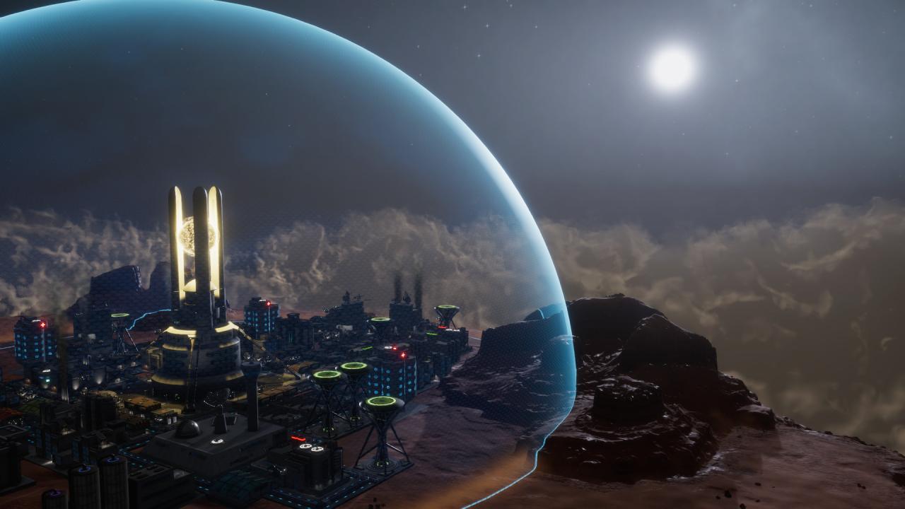 Sphere Flying Cities