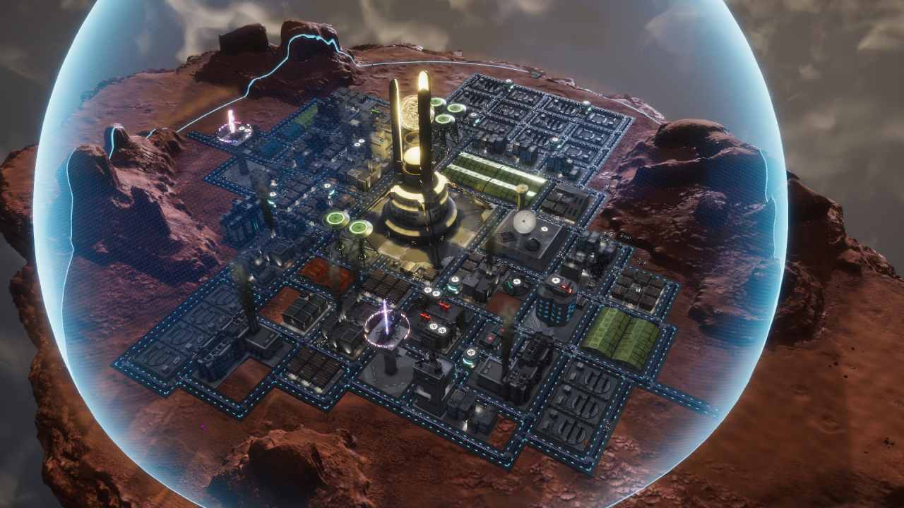 Sphere Flying Cities