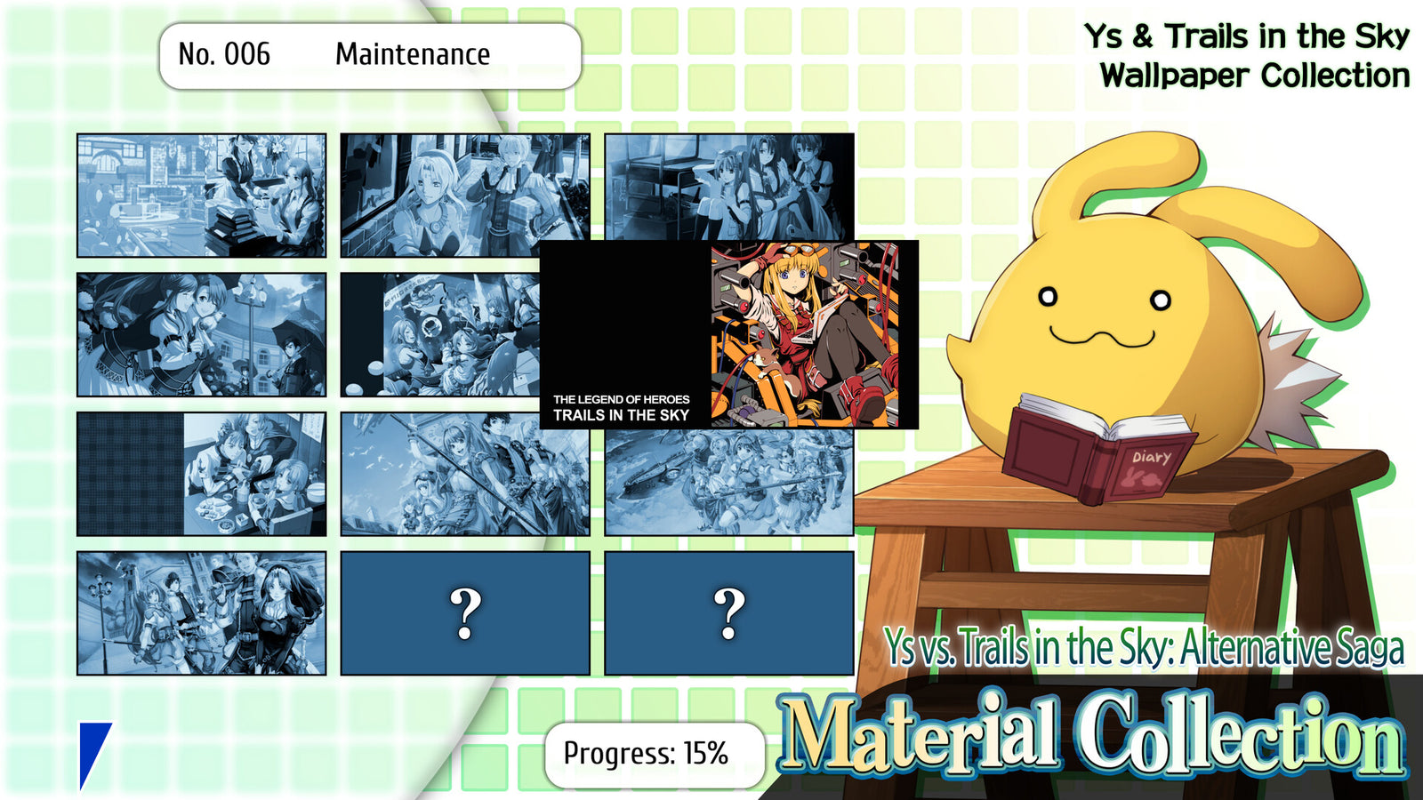 Ys vs. Trails in the Sky: Alternative Saga — image 2
