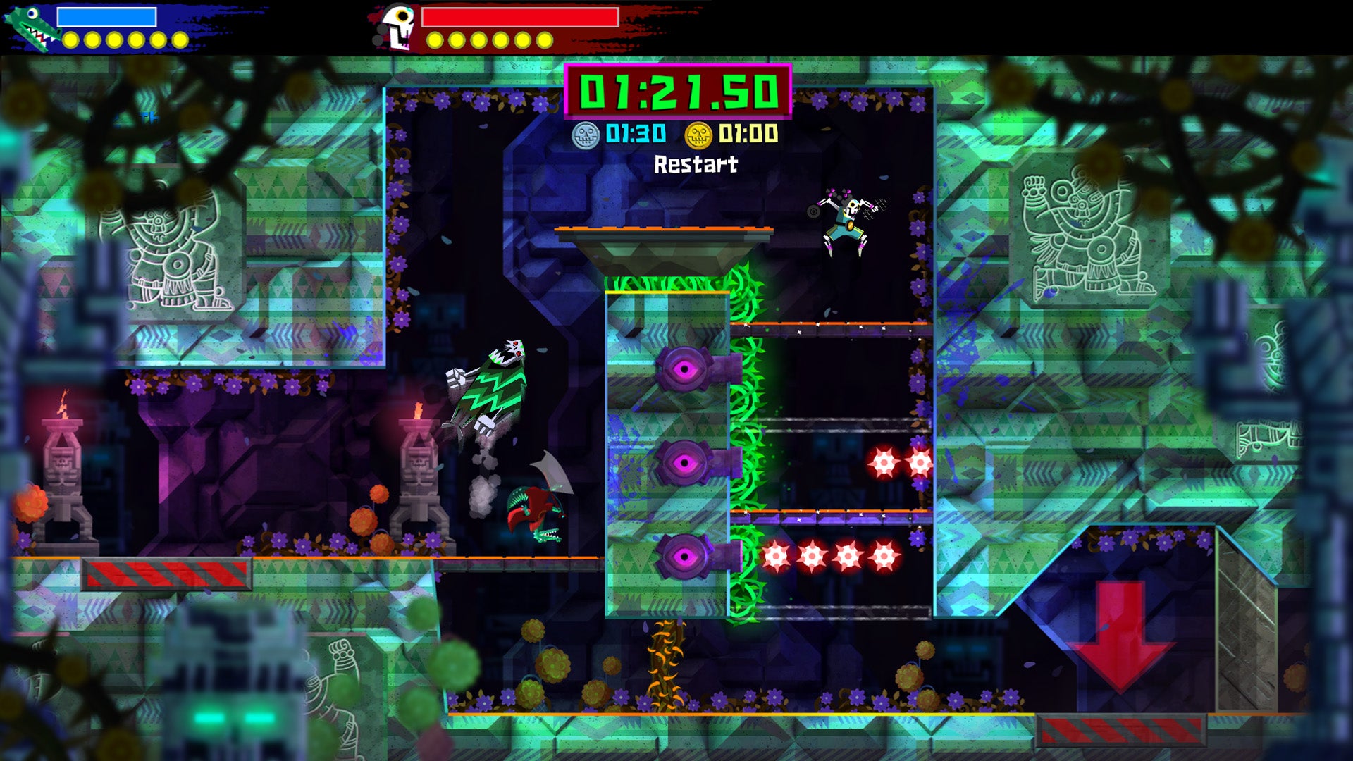 Guacamelee! 2 The Proving Grounds (Challenge Level)