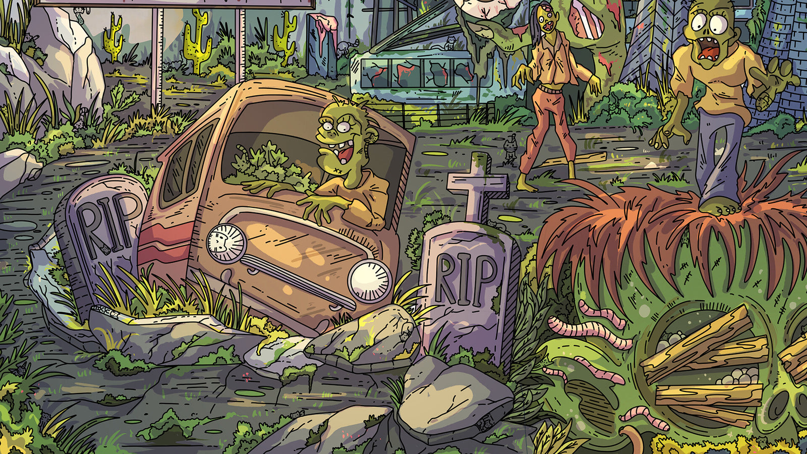 100 Zombie Cats — image 5