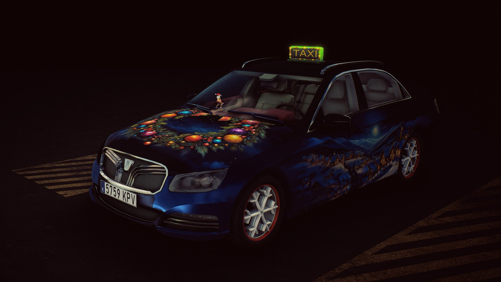 Taxi Life: A City Driving Simulator Christmas Cosmetic Pack — image 2
