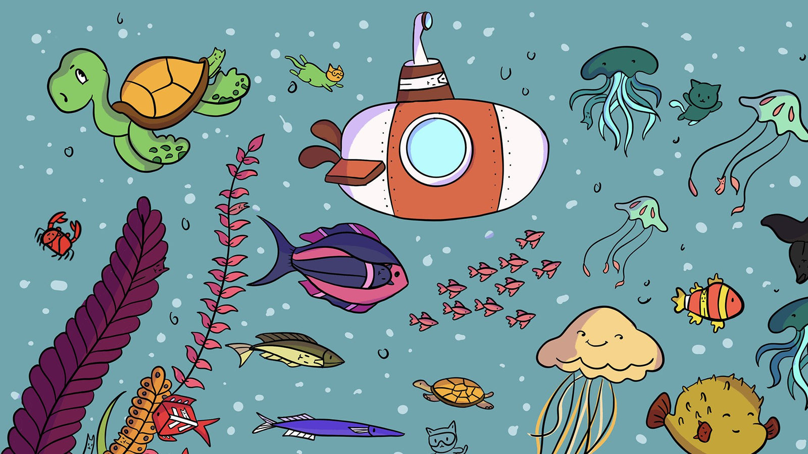 100 Sea Cats — image 1