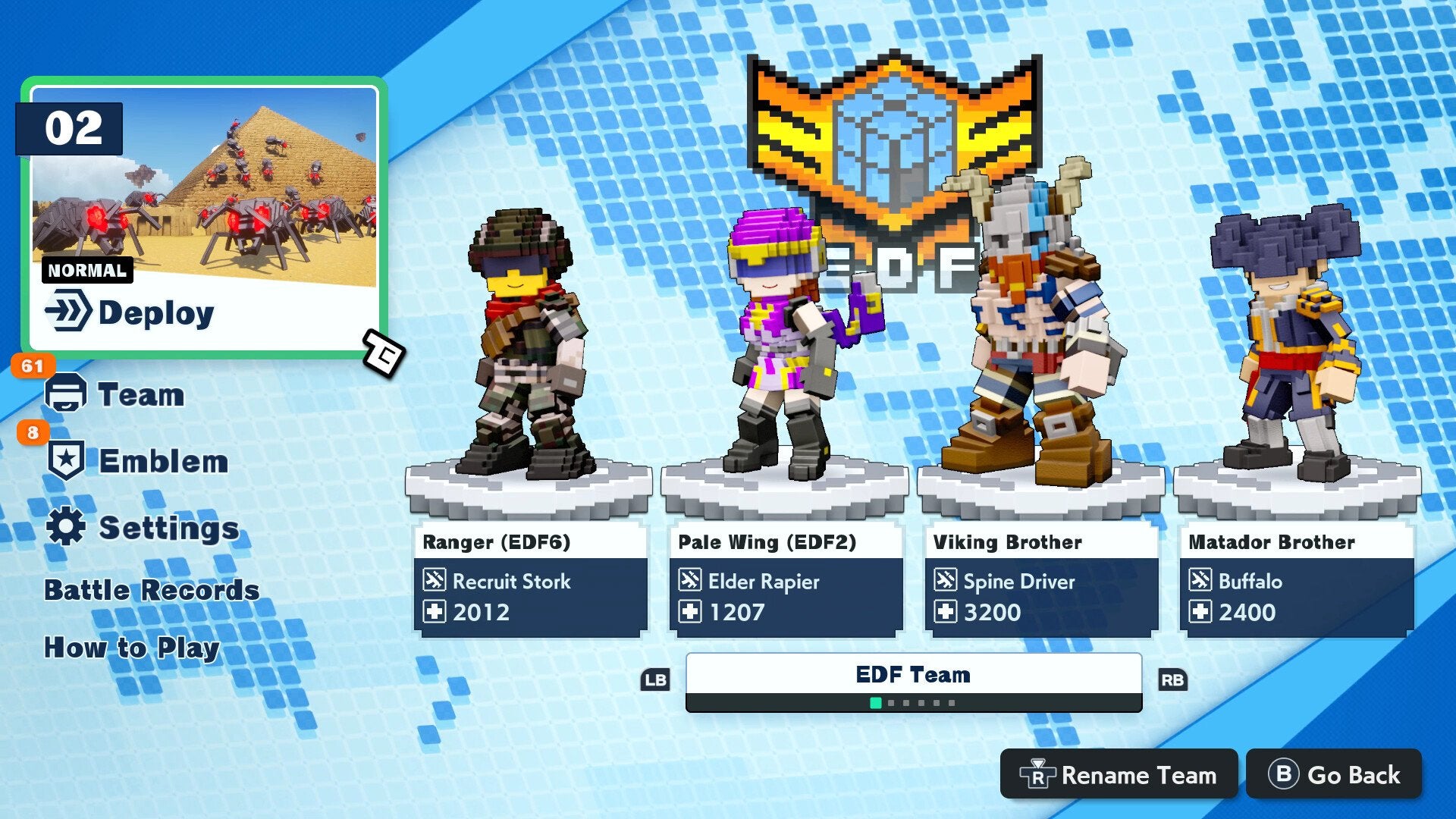 EARTH DEFENSE FORCE: WORLD BROTHERS 2