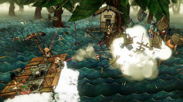 Trash Sailors: Co Op Trash Raft Simulator