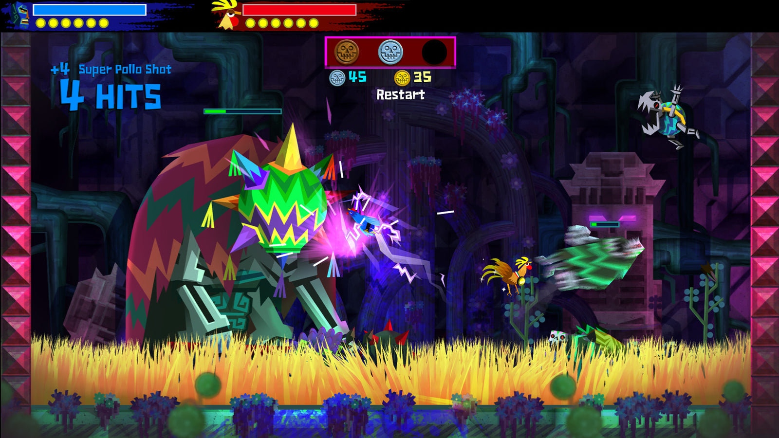 Guacamelee! 2 The Proving Grounds (Challenge Level) — image 4