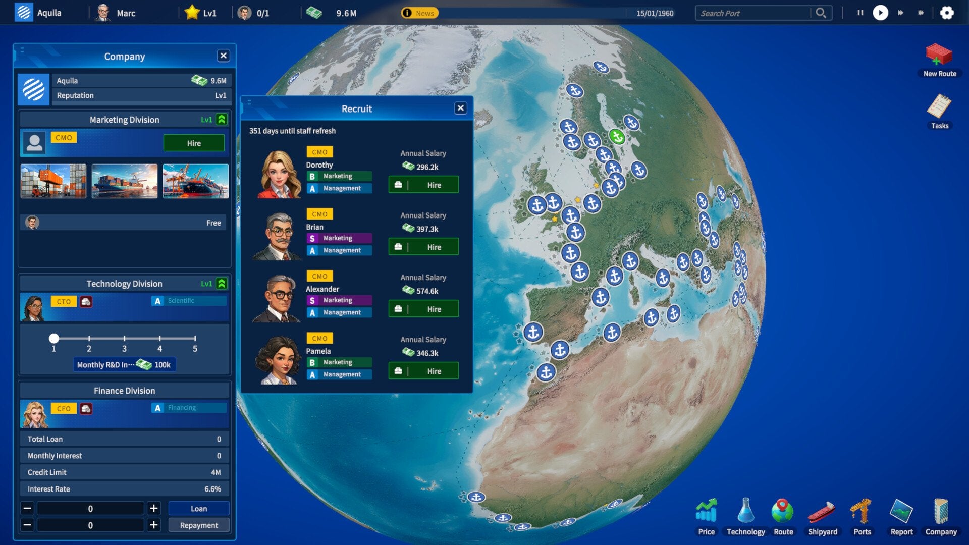 Global Magnates: Shipping Tycoon