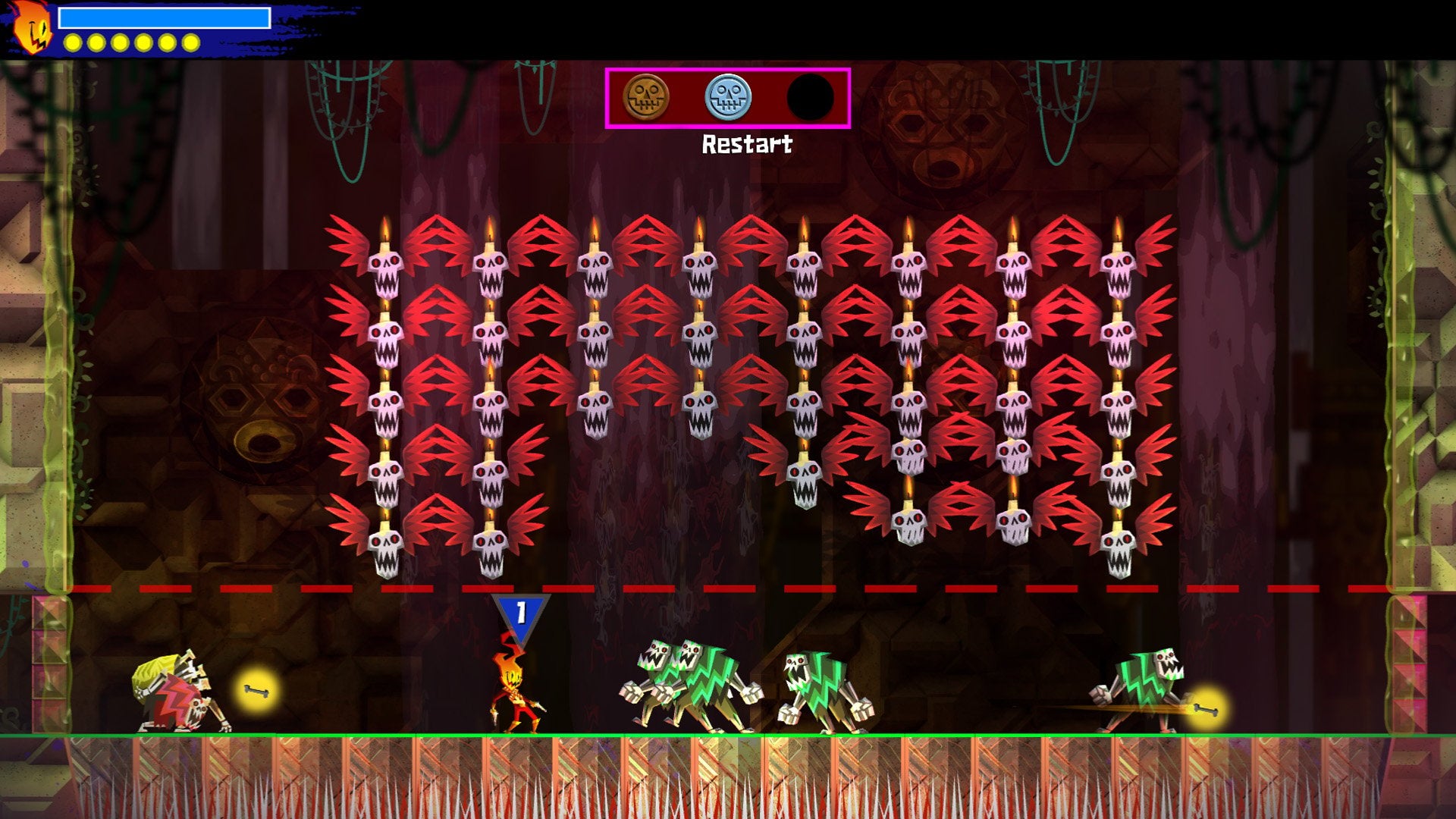 Guacamelee! 2 The Proving Grounds (Challenge Level)