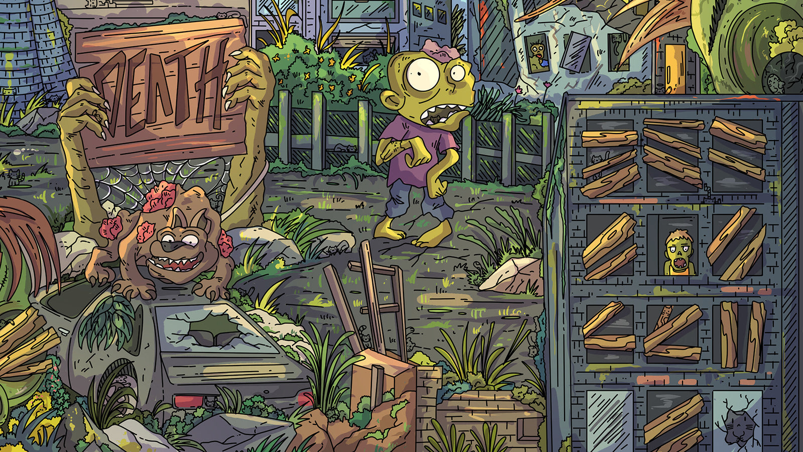 100 Zombie Cats — image 6