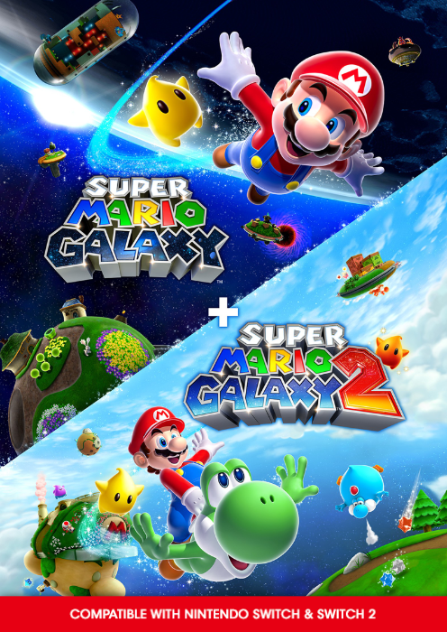Super Mario Galaxy + Super Mario Galaxy 2 Switch & Switch 2
